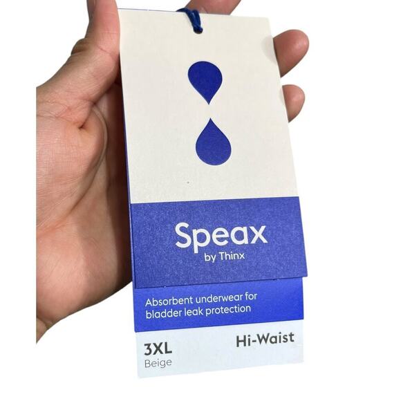 Speax by Thinx Women’s Hi-Waist Beige Underwear / Size-3XL - Picture 7 of 8
